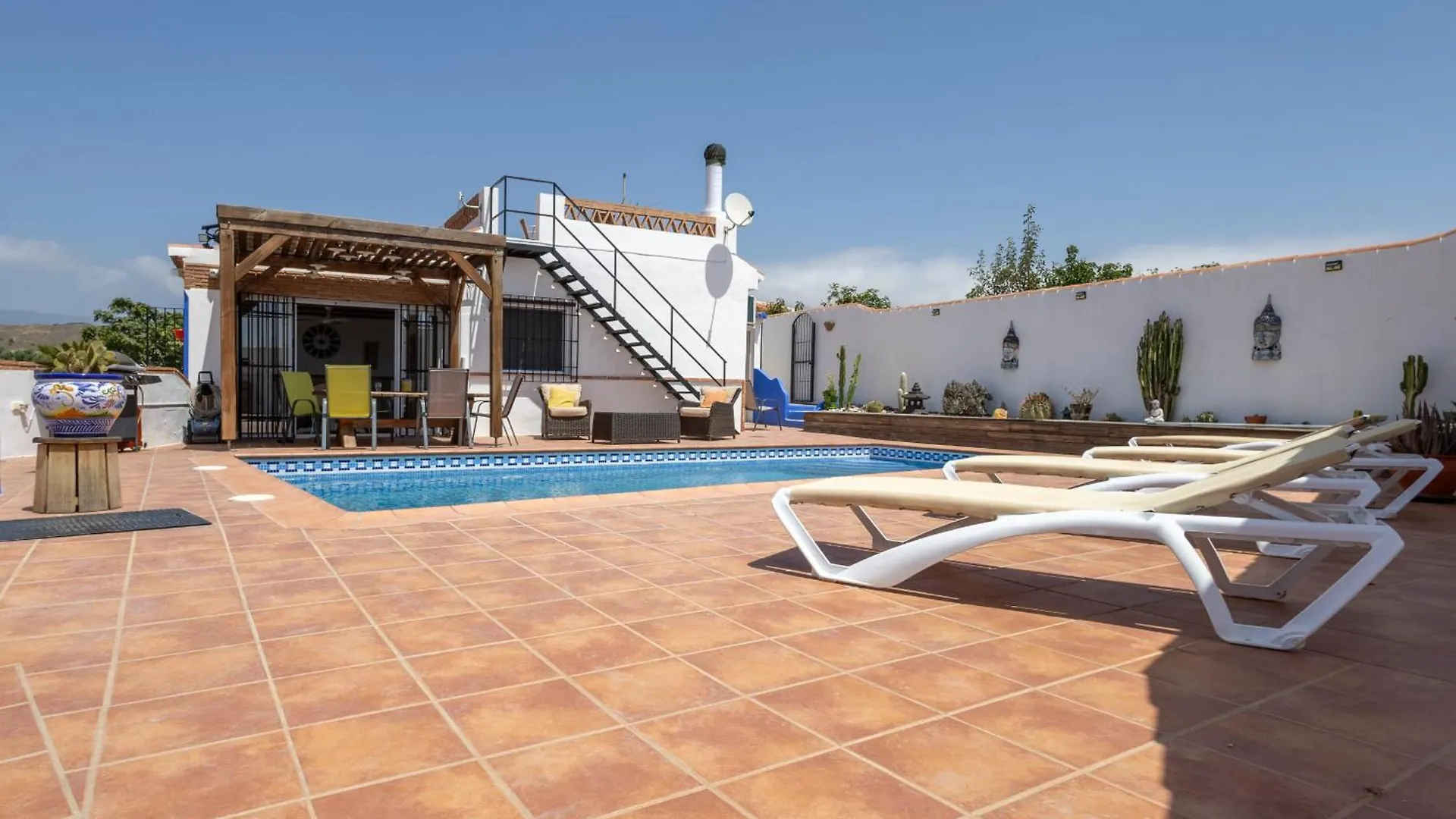 Cortijo La Manna Con Piscina Privada - Salobrena Apartment